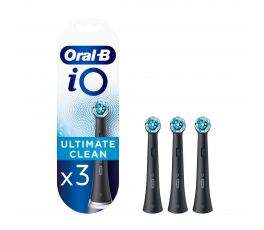 Насадка для зубных щеток Oral-B iO Ultimate Clean Black (3шт)