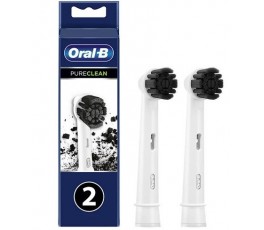 Насадка для зубных щеток Oral-B Pure Clean (2 шт) с древесным углем