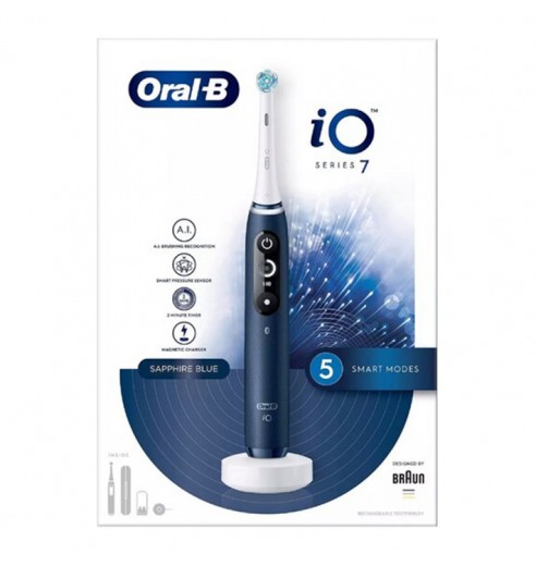 Электрическая зубная щетка Oral-B iO 7 Sapphire Blue