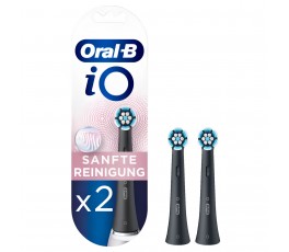 Насадки Oral-B iO Sanfte Reinigung Black, 2 шт