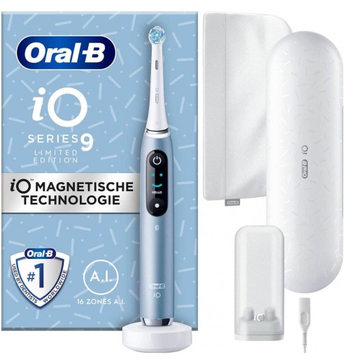 Электрическая зубная щетка Oral-B iO 9 Luxe Edition Aqua Marine