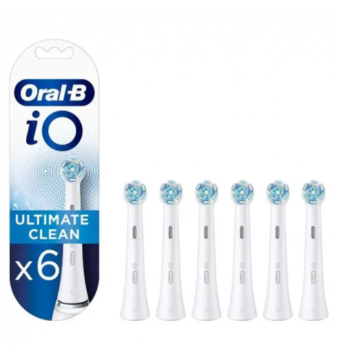 Насадка для зубных щеток Oral-B iO Ultimate Clean White (6 шт)