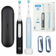 Электрическая зубная щетка Oral-B iO 3 Duo Matt Black + Ice Blue