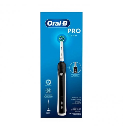 Электрическая зубная щетка Oral-B PRO 1 Clean Black