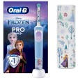 Детская электрическая зубная щетка Oral-B Vitality Kids Frozen "Холодное сердце" D103.413.2K