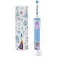 Детская электрическая зубная щетка Oral-B Vitality Kids Frozen "Холодное сердце" D103.413.2K
