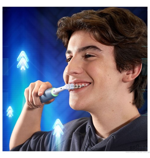 Электрическая зубная щетка Oral-B iO 4 My Way Ocean Blue + extra Brush