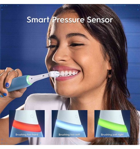 Электрическая зубная щетка Oral-B iO 4 My Way Ocean Blue + extra Brush