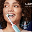 Электрическая зубная щётка Oral-B Pro 3 Голубая с дополнительной сменной насадкой Pro Cross Action (1 шт)