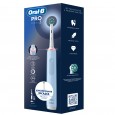 Электрическая зубная щётка Oral-B Pro 3 Голубая с дополнительной сменной насадкой Pro Cross Action (1 шт)