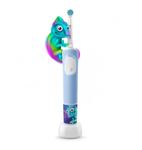 Детская электрическая зубная щетка Oral-B Vitality Kids "Хамелеон"
