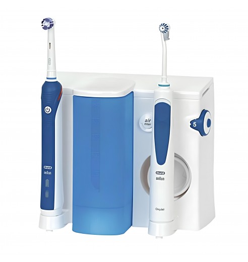 Набор Oral-B Ирригатор Professional Care OxyJet Cleaning system OC601.565.5 + Электрическая зубная щетка PRO 2000