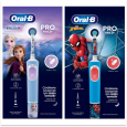 Набор: Электрическая зубная щетка ORAL-B Vitality Pro Kids Frozen + Электрическая зубная щетка Oral-B Vitality Kids Spiderman