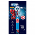 Детская электрическая зубная щетка ORAL-B Vitality Pro Kids Spider-man 2 режима