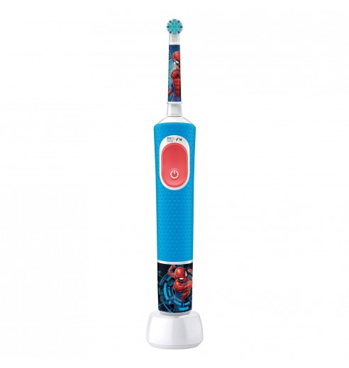 Детская электрическая зубная щетка ORAL-B Vitality Pro Kids Spider-man 2 режима