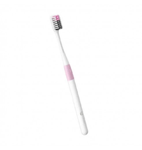 Зубная щетка DR.BEI Bass Toothbrush Classic with Pothook Pink