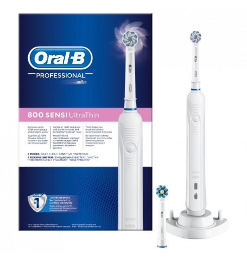 Электрическая зубная щетка Oral-B PRO 800 D 16.524.3U