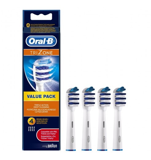 Насадка для зубных щеток Oral-B TriZone EB 30-4 (4 шт)