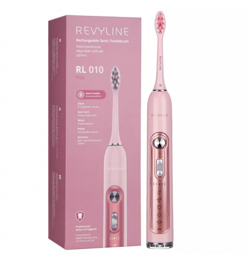 Электрическая зубная щетка Revyline RL010 розовая