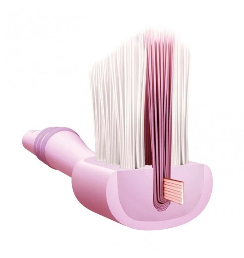 Детская зубная щетка DR.BEI Children Toothbrush 6-12 лет розовая