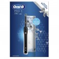 Электрическая зубная щетка Oral-B Pro 750 D16.513.UX c футляром для путешествий Design Edition черная