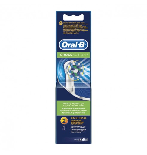 Насадка для эффективной чистки Oral-B CrossAction (2 шт)