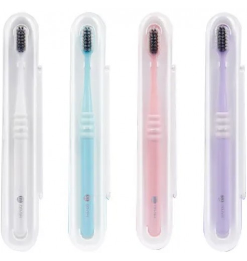 Набор зубных щеток DR.BEI Bass Toothbrush Comfort 4 шт