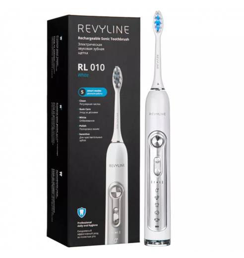 Электрическая зубная щетка Revyline RL010 белая