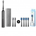Электрическая зубная щетка usmile U3 - Black + Насадка для зубной щетки usmile Whitening Pro PCB01 - Black