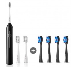 Электрическая зубная щетка usmile P1 - Black + Насадка для зубной щетки usmile Whitening Pro PCB01 - Black