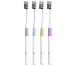 Набор зубных щеток DR.BEI Bass Toothbrush Classic with Travel Package 4 шт