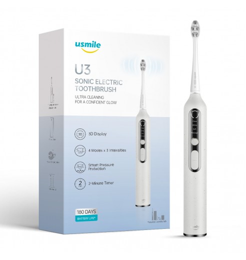 Электрическая зубная щетка usmile U3 - White
