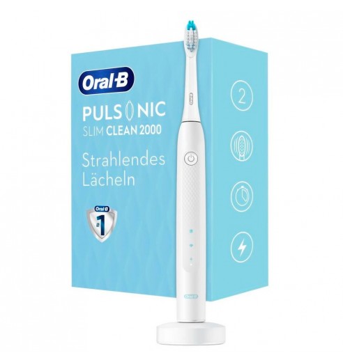 Электрическая зубная щетка Oral-B Pulsonic Slim Clean 2000 White