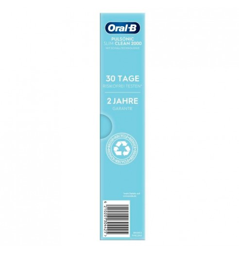 Электрическая зубная щетка Oral-B Pulsonic Slim Clean 2000 White