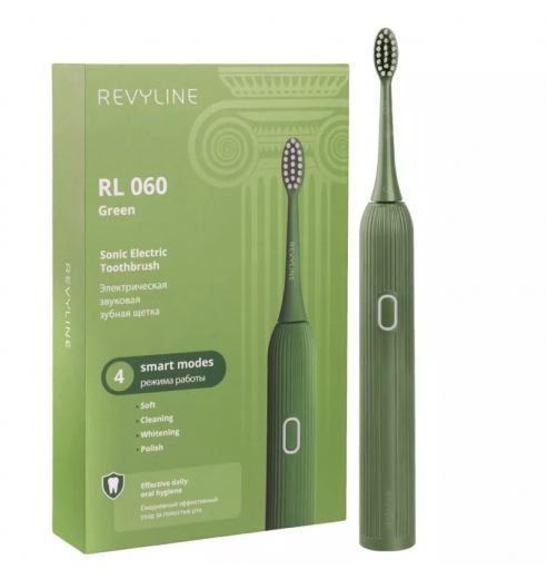 Электрическая зубная щетка Revyline RL 060 зелёная