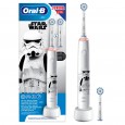 Детская электрическая зубная щетка Oral-B Pro 3  Junior Sensi Звездные Войны D505.523.2K