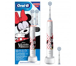 Детская электрическая зубная щетка Oral-B Pro 3  Junior Sensi Minnie Mouse D505.523.2K
