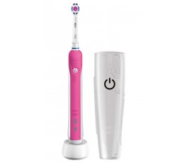 Электрическая зубная щетка Oral-B PRO 750 Pink D16.513.UX + Футляр 