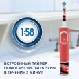 Детская электрическая зубная щетка Oral-B Vitality Kids CARS "Тачки" D100.413.2K (EB10S)