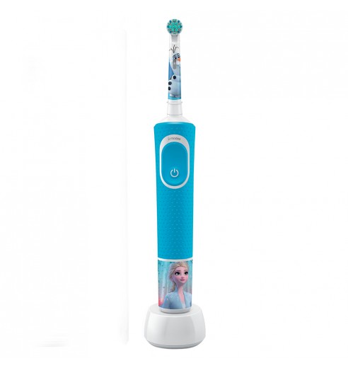 Детская электрическая зубная щетка Oral-B Vitality Kids Frozen "Холодное сердце" D100.423.2K Frozen, подарочная упаковка
