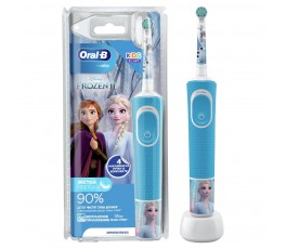 Детская электрическая зубная щетка Oral-B Vitality Kids Frozen "Холодное сердце" D100.413.2K (EB10S)