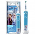 Детская электрическая зубная щетка Oral-B Vitality Kids Frozen "Холодное сердце" + Насадки Oral-B Frozen Kids (2 шт)