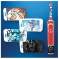 Детская электрическая зубная щетка Oral-B Vitality Kids Звездные войны D100.413.2K