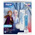 Детская электрическая зубная щетка Oral-B Vitality Kids Холодное сердце D100.413.2KX (EB10S) + чехол