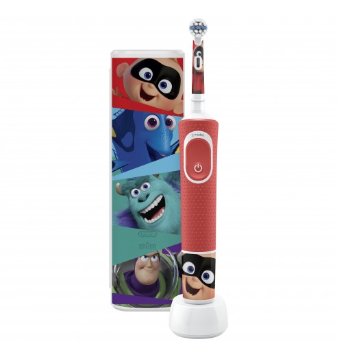 Детская электрическая зубная щетка Oral-B Vitality Kids Pixar D100.413.2KX