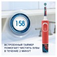 Детская электрическая зубная щетка ORAL-B Vitality Pro Kids Spider-man 2 режима