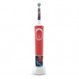 Детская электрическая зубная щетка Oral-B Vitality Kids Spiderman "человек-паук" D100.413.2K