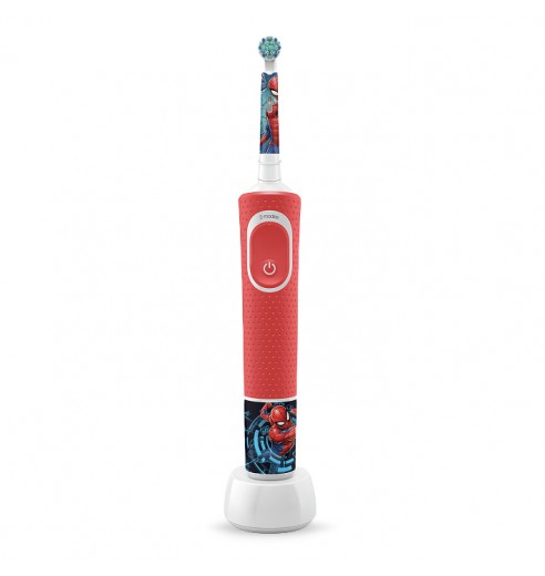 Детская электрическая зубная щетка Oral-B Vitality Kids Spiderman "человек-паук" D100.413.2K