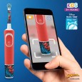 Детская электрическая зубная щетка Oral-B Vitality Kids Spiderman "Человек-паук" + Насадки Oral-B Spiderman Kids (2 шт)