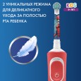 Детская электрическая зубная щетка Oral-B Vitality Kids Spiderman "Человек-паук" + Насадки Oral-B Spiderman Kids (2 шт)
